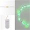 Гирлянда светодиодная Роса 2м, 20LED, ЗЕЛЕНЫЙ, IP20, 2хCR2032 в комплекте NEON-NIGHT 303-008