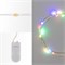 Гирлянда светодиодная Роса 2м, 20LED, RGB, IP20, 2хCR2032 в комплекте NEON-NIGHT 303-009