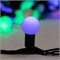 Гирлянда светодиодная Мультишарики Ø23мм 10м 80 LED RGB черный ПВХ IP65 быстрая смена цвета 230В нужен блок 303-500 NEON-NIGHT 303-519
