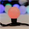 Гирлянда светодиодная Мультишарики Ø38мм 10м 40 LED RGB черный ПВХ IP65 быстрая смена цвета 230В нужен блок 303-500 NEON-NIGHT 303-579