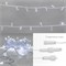 Гирлянда светодиодная Нить 10м 100 LED БЕЛЫЙ прозрачный ПВХ IP65 эффект мерцания 230В соединяется нужен блок 303-500-1 NEON-NIGHT 305-285