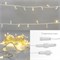 Гирлянда светодиодная Нить 10м 100 LED ТЕПЛЫЙ БЕЛЫЙ прозрачный ПВХ IP65 эффект мерцания 230В соединяется нужен блок 303-500-1 NEON-NIGHT 305-286