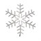 Фигура световая Снежинка цвет белый, размер 95x95 см, мерцающая NEON-NIGHT 501-338