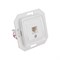 DEA Розетка Телефон RJ11 с/у мех. Бел KRANZ KR-78-0222