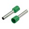 Наконечник штыревой втулочный изолированный F-18 мм 6 мм² (НШВи 6.0-18) зеленый REXANT 08-1824