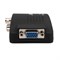 Конвертер BNC/RCA + S-video на VGA, пластик REXANT 17-6910
