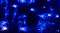 Гирлянда светодиодная Занавес 2х1,5м 300 LED СИНИЙ белый ПВХ IP65 эффект мерцания 230В нужен блок 303-500-1 NEON-NIGHT 235-223