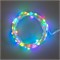 Гирлянда Роса 10м, 100LED, RGB, IP44, на батарейках 3хАА, с пультом 44 режима NEON-NIGHT 303-259