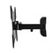 Кронштейн для телевизора 17"-42", наклонно-поворотный, 1 колено REXANT 38-0060