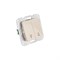 DEA Выключатель для жалюзи 2кл с/у 10А мех. Беж KRANZ KR-78-0239