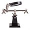 Держатель Третья рука, 2 зажима, лупа 60мм (2.5х), основание чугун REXANT 12-0251-4