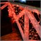 Гирлянда светодиодная Занавес 2x0,8м 160 LED КРАСНЫЙ прозрачный ПВХ IP65 постоянное свечение 230В блок в комплекте NEON-NIGHT 235-102