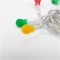 Гирлянда светодиодная Шарики 1,5 м, 10 LED, прозрачный ПВХ, цвет свечения мультиколор, 2 х АА (батарейки не в комплекте) NEON-NIGHT 303-092