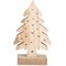 Деревянная фигурка с подсветкой Елочка 11,5x5x19 см 504-012