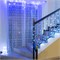 Гирлянда Бахрома (Айсикл), 1,8х0,5м, 48 LED СИНИЕ, прозрачный ПВХ, IP20, свечение с динамикой, 230В, не соединяется 255-013