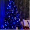 Гирлянда Твинкл Лайт 15 м, темно-зеленый ПВХ, 120 LED, цвет синий 303-053