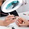 Лупа на струбцине круглая 5D с подсветкой 72 SMD, сенсорный регулятор яркости, ø152мм, белая REXANT 31-0532