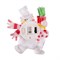 Снеговик с подарком RGB на присоске 501-022