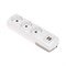 Колодка PREMIUM 3 гнезда, с/з, 2 USB, белый REXANT 13-4402