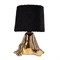 Светильник декоративный Человечек, золотой с черным абажуром, Е27 REXANT 603-1035 46956