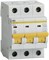 KARAT Авт. выкл. ВА47-29 3P B 50А 4,5кА IEK MVA20-3-050-B - фото 239429