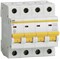 KARAT Авт. выкл. ВА47-29 4P B 3А 4,5кА IEK MVA20-4-003-B - фото 239433