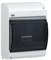 KREPTA 3 Корпус пластиковый КМПн 2/4 IP30 белый IEK MKP42-N-04-30-12 - фото 240459