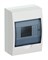 KREPTA 3 Корпус пластиковый ЩРН-П-6 IP41 белый IEK MKP12-N-06-40-20 - фото 240476
