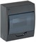 KREPTA 3 Корпус пластиковый ЩРН-П-8 IP41 черный IEK MKP12-N-08-41-K02 - фото 240494