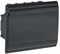 PRIME Корпус пластиковый ЩРВ-П-9 черный IP41 IEK MKP13-V-01-09-41-K02 - фото 240531