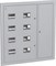 Корпус металлический ЩЭ-8 36 УХЛ3 IP31 LIGHT IEK MKM42-08-31-L - фото 240621
