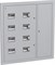 Корпус металлический ЩЭ-8-Э 36 УХЛ3 IP31 LIGHT IEK MKM42-08-31-E-L - фото 240623