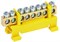 Шина PE "земля" на DIN-изол тип "Стойка" ШНИ-6х9-8-С-Ж IEK YNN10-69-8P-K05 - фото 240885