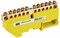Шина PE "земля" на DIN-изол ШНИ-6х9-12-Д-Ж IEK YNN10-69-12D-K05 - фото 240887