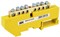 Шина PE "земля" на DIN-изол ШНИ-6х9-8-Д-Ж IEK YNN10-69-8D-K05 - фото 240901