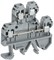 Клемма винтовая КВИ-4-2L двухуровневая 4мм2 серая IEK YZN30-004D-K03 - фото 241094