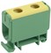 Клемма вводная силовая КВС 6-50 кв.мм. PE IEK YZN22-050-K52 - фото 241205