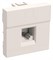 РКИ-20-00-П Розетка компьютерная RJ-45 UTP кат.5e (на 2 модуля) ПРАЙМЕР белая IEK CKK-40D-RI2-K01 - фото 241378
