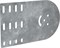 Пластина шарнирного соединения h=150мм HDZ IEK CLM50D-PSH-150-HDZ - фото 241696