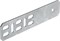 Пластина шарнирного соединения h=50 HDZ IEK CLP1SH-050-M-HDZ - фото 241703