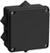 Коробка расп. КМ41234 100х100х50мм IP55 6 вв. черная IEK UKO11-100-100-050-K02-55 - фото 241850