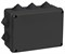 Коробка расп. КМ41241 150х110х70мм IP44 10 вв. черная IEK UKO11-150-110-070-K02-44 - фото 241851
