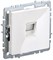 BRITE Роз. комп. RJ45 кат.5E РК10-БрБ бел. IEK BR-K10-1-K01 - фото 241919