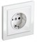 BRITE Роз. с з/к/ш 16А в сб. РСР14-1-0-БрБ бел. IEK BR-R14-16-K01-F - фото 241923