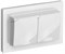 BRITE Роз. 2-я с кр. 16А в сб IP44 РСбш12-3-44-БрБ бел. IEK BR-R26-16-44-K01-F - фото 241929