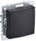 BRITE Роз. с з/к/ш с кр. 16А IP44 РСбш10-3-44-БрЧ черн. IEK BR-R16-16-44-K02 - фото 241951