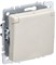 BRITE Роз. с з/к/ш с кр. 16А IP44 РСбш10-3-44-БрКр беж. IEK BR-R16-16-44-K10 - фото 241974