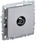 BRITE Роз. TV проходная РТВ10-0-БрА алюм. IEK BR-A10-P-K47 - фото 242034
