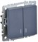 BRITE Выключ. 2-кл. с инд. 10А ВС10-2-1-БрМ мар. IEK BR-V20-1-10-K35 - фото 242122