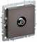 BRITE Роз. TV проходная РТВ10-0-БрТБ бр. IEK BR-A10-P-K45 - фото 242126
